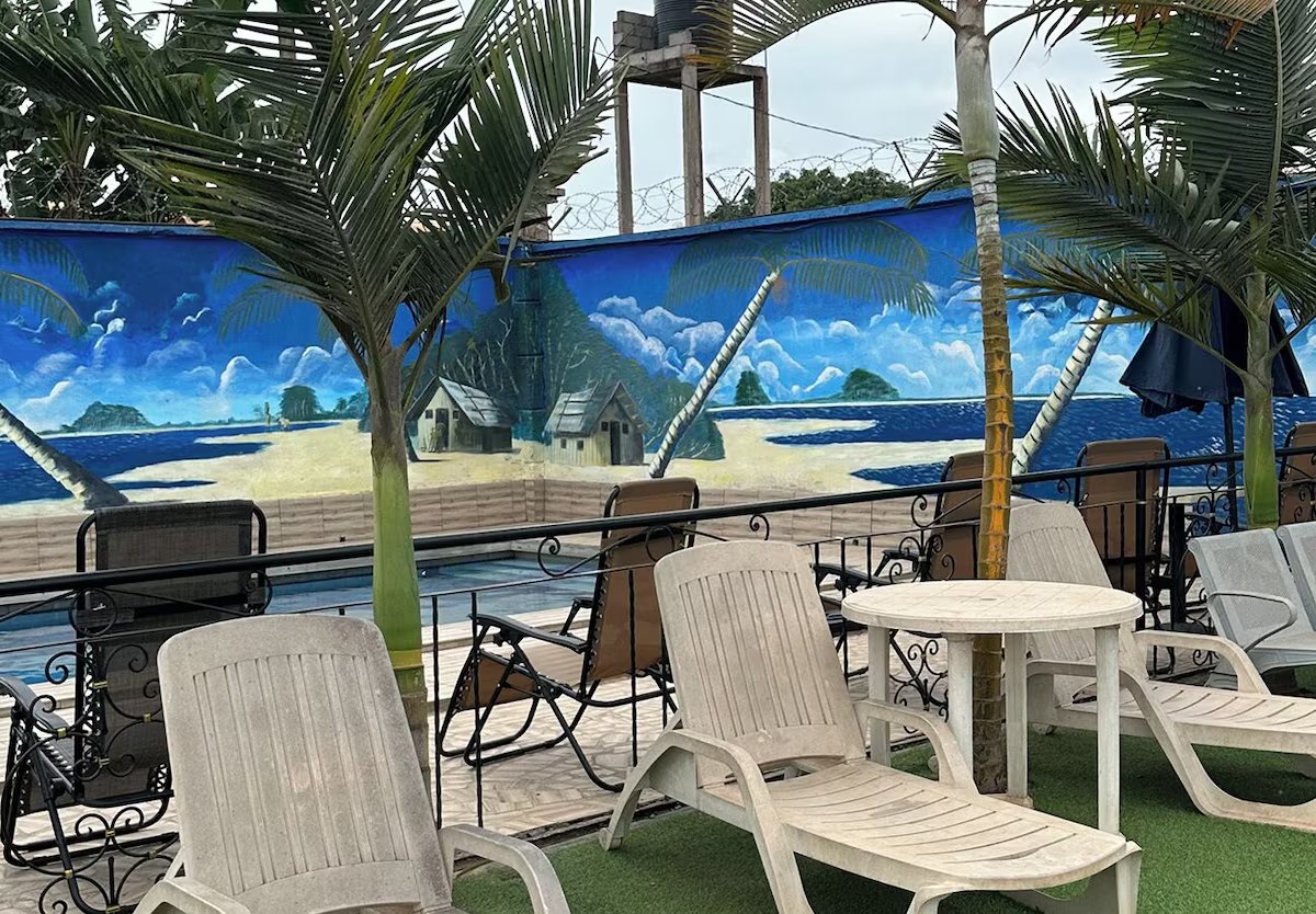 Tropical terrace